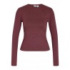 Adriana Slim Langærmet Bluse