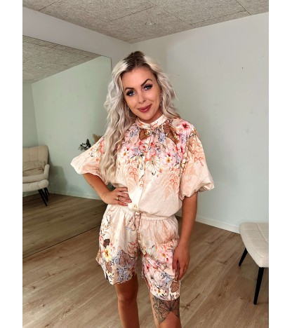 Ella Bluse M. Blomsterprint