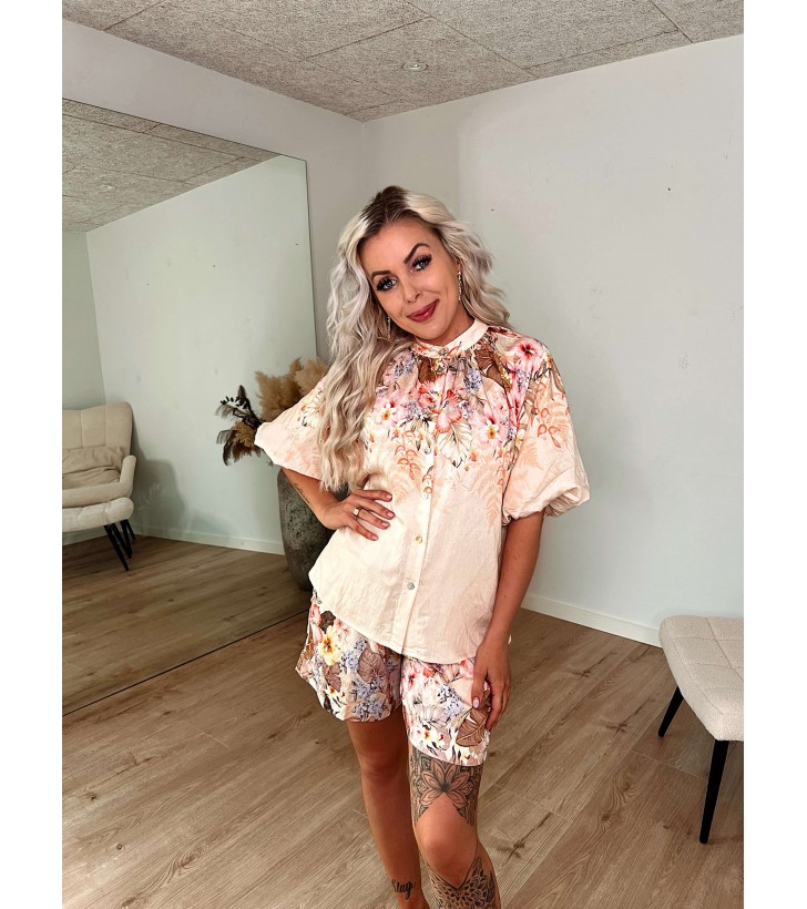 Ella Bluse M. Blomsterprint