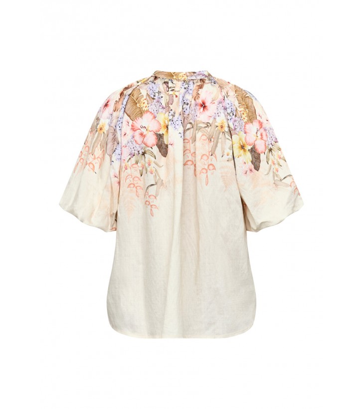 Ella Bluse M. Blomsterprint