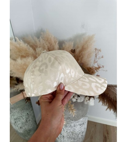Luna Leopard Cap Satinlook