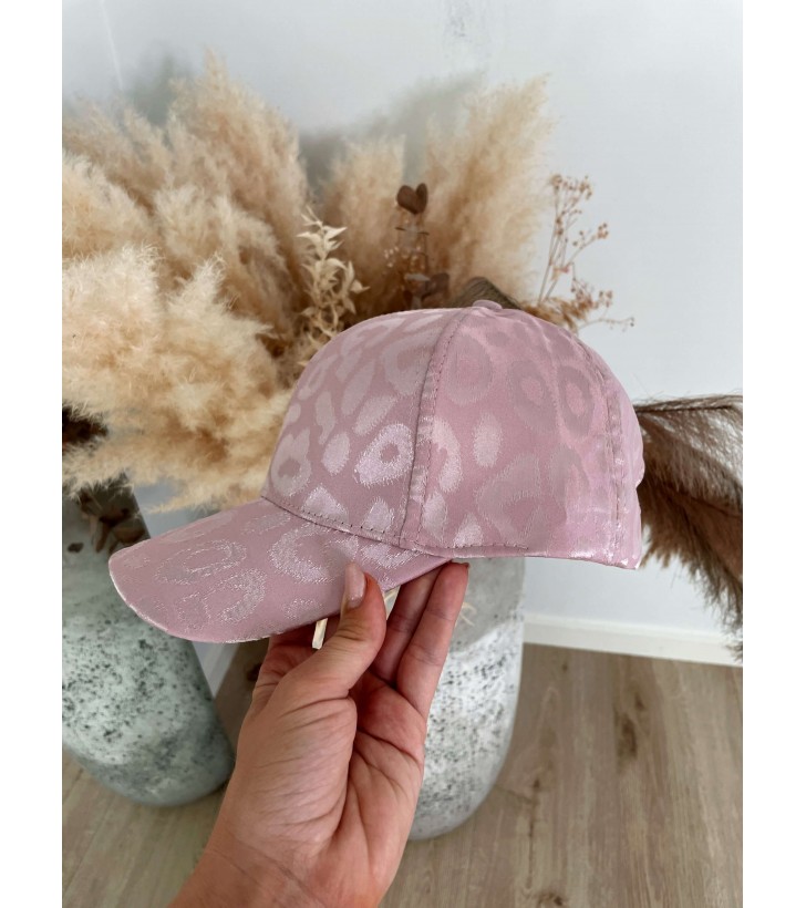 Luna Leopard Cap Satinlook