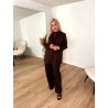 Kamil Loose Blazer - Mørkebrun