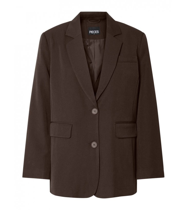 Kamil Loose Blazer - Mørkebrun