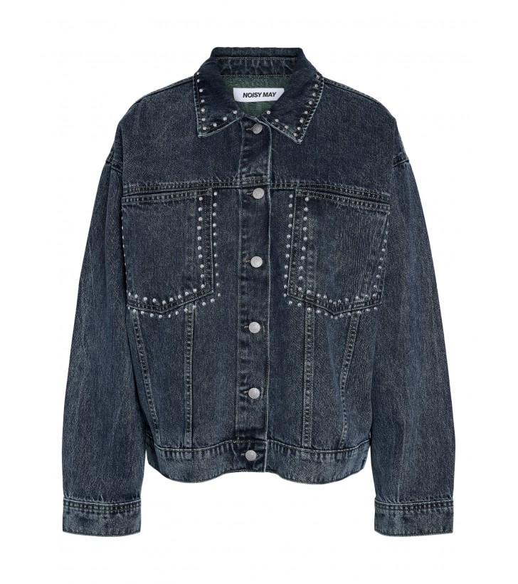 Oreon Denim Jakke M. Sølv Nitter
