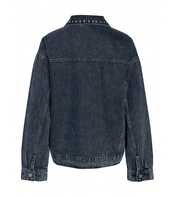 Oreon Denim Jakke M. Sølv Nitter