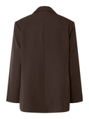 Kamil Loose Blazer - Mørkebrun