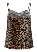 Tiffany strop top - Leopard