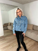 Alva Denim Jakke - Kort