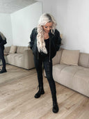 Callie skinny coated jeans