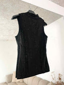 Evy Turtleneck Top M. Rhinsten - Sort
