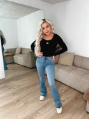 Sallie Denim Jeans - Blå Denim