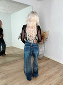 Milla Denim Buks M. Rhinsten - Mørk Denim