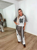 Soho Leopard Sæt M. Blonder