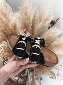 Freya Sommer Sandal M. Gulddetaljer - Sort