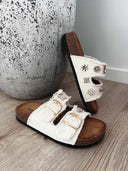 Freya Sommer Sandal M. Gulddetaljer - Beige