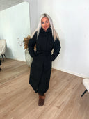 Chloe Puffer Jakke Lang – Sort