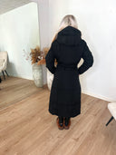 Chloe Puffer Jakke Lang – Sort