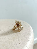 Patricia Blomster Ring - Guld