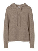 Malou Strik Hoodie - Taupe