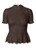 Jilly Blonde Bluse - Brun
