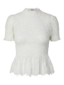 Jilly Blonde Bluse - Hvid