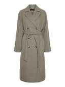 Marbel Trench Coat Lang - Morel