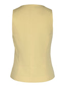 Maile O-neck Vest - Gul