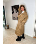 Dar Trench Coat - Taupe