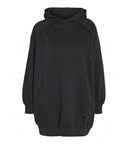 Lega destroyed hoodie kjole